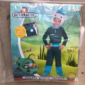 NWT Captain Barnacles Octonauts costume 2-T